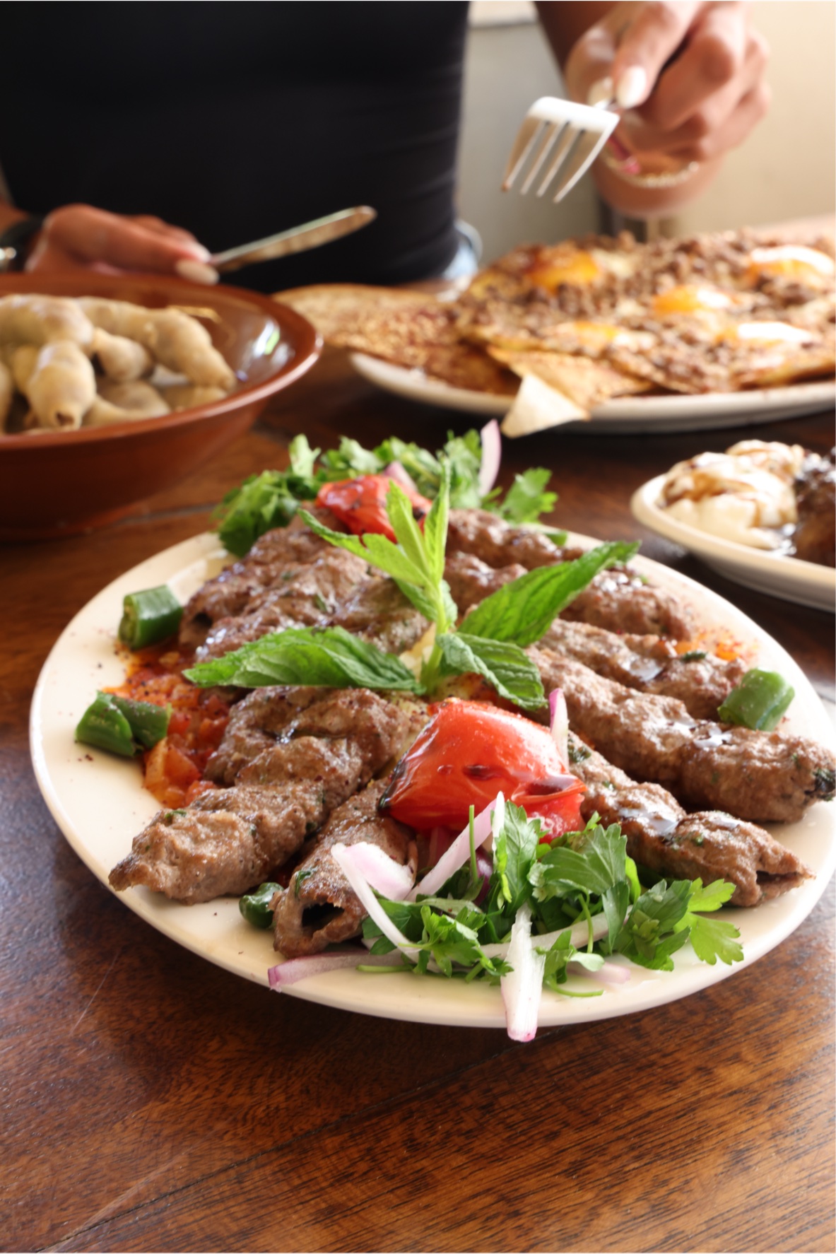 Grilled Lamb Meat 2 skewers